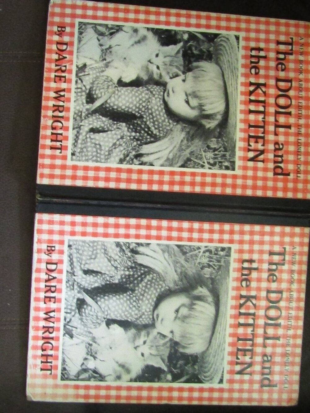 LONELY DOLL & THE KITTEN Dare Wright Photographer 1960 HC 4th Printing